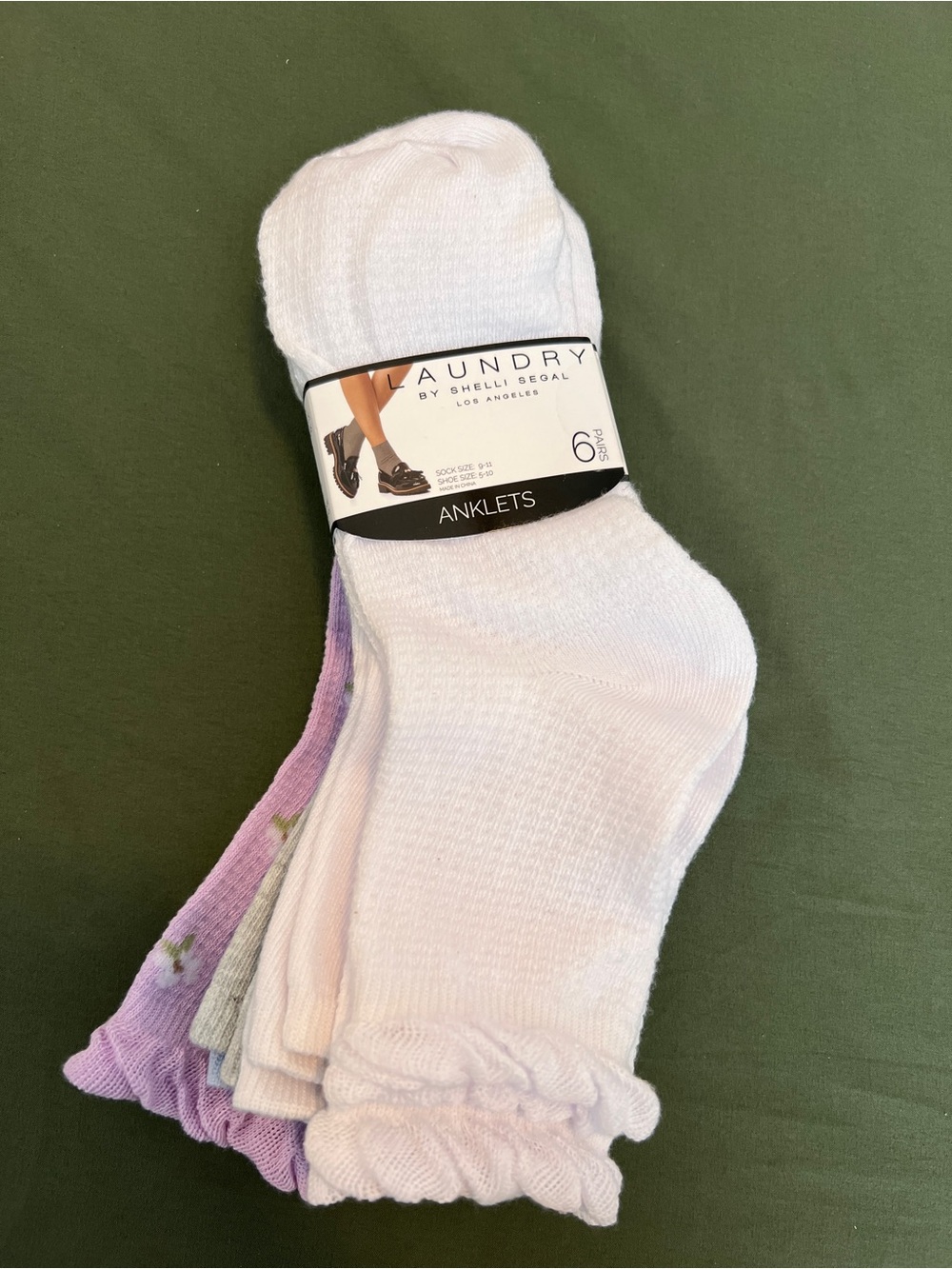 Anklet Socks - 6 Pairs